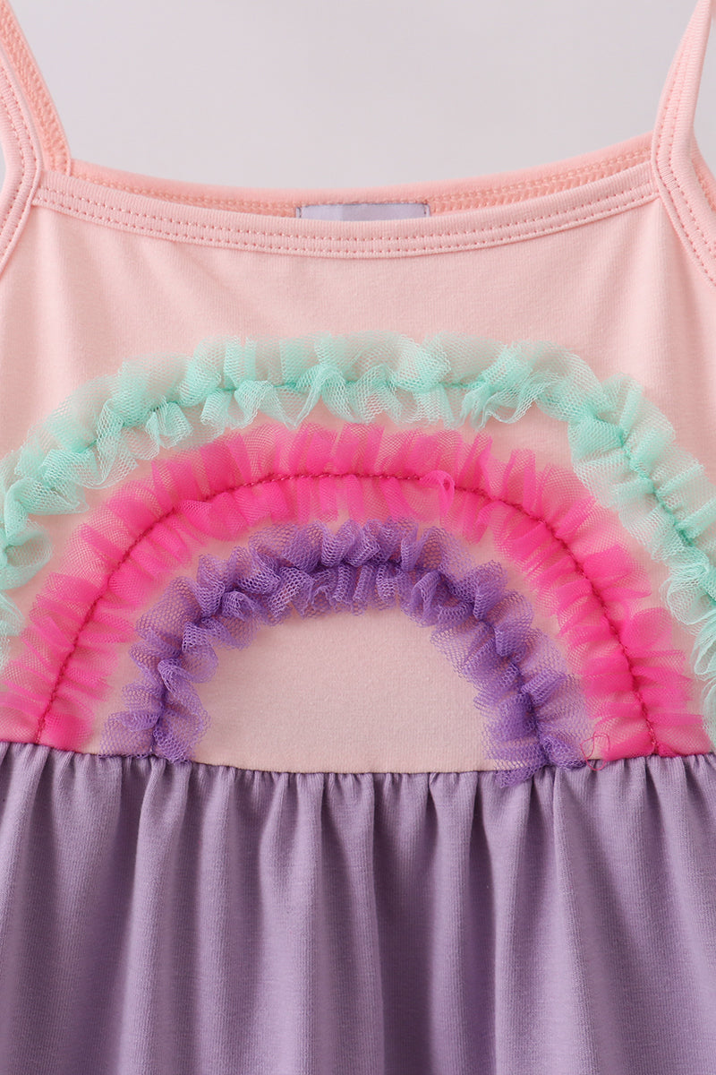 Rainbow Whimsy Summer Dress