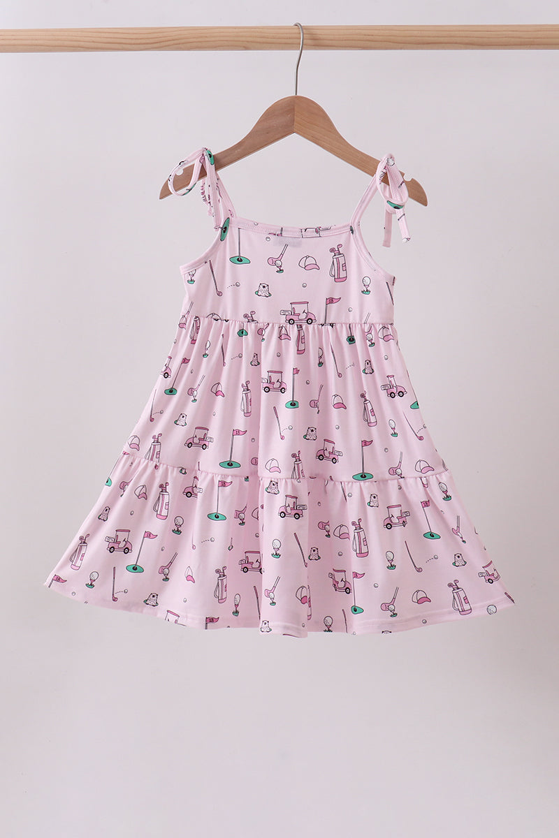 Pink Fairway Twirl Dress