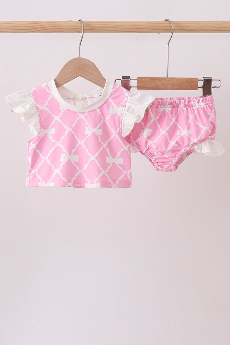 Bows & Charm Two-Piece Swimsuit | UPF 50+