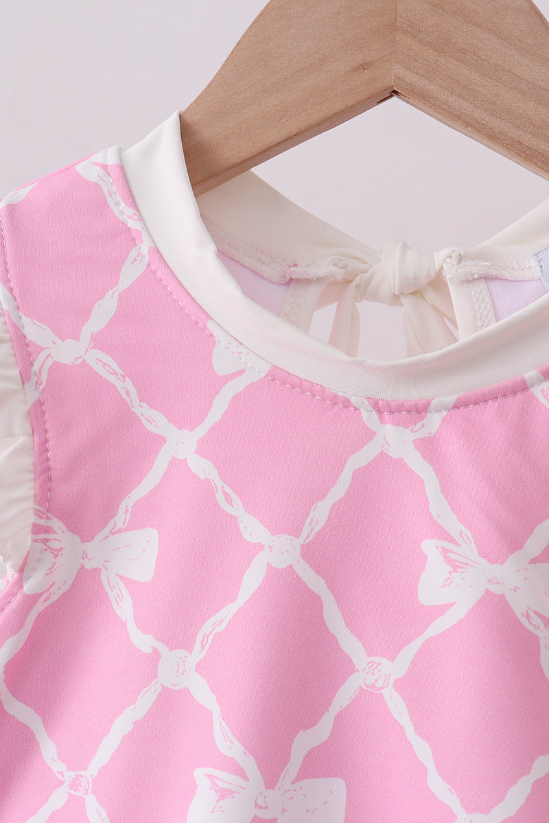 Bows & Charm Two-Piece Swimsuit | UPF 50+