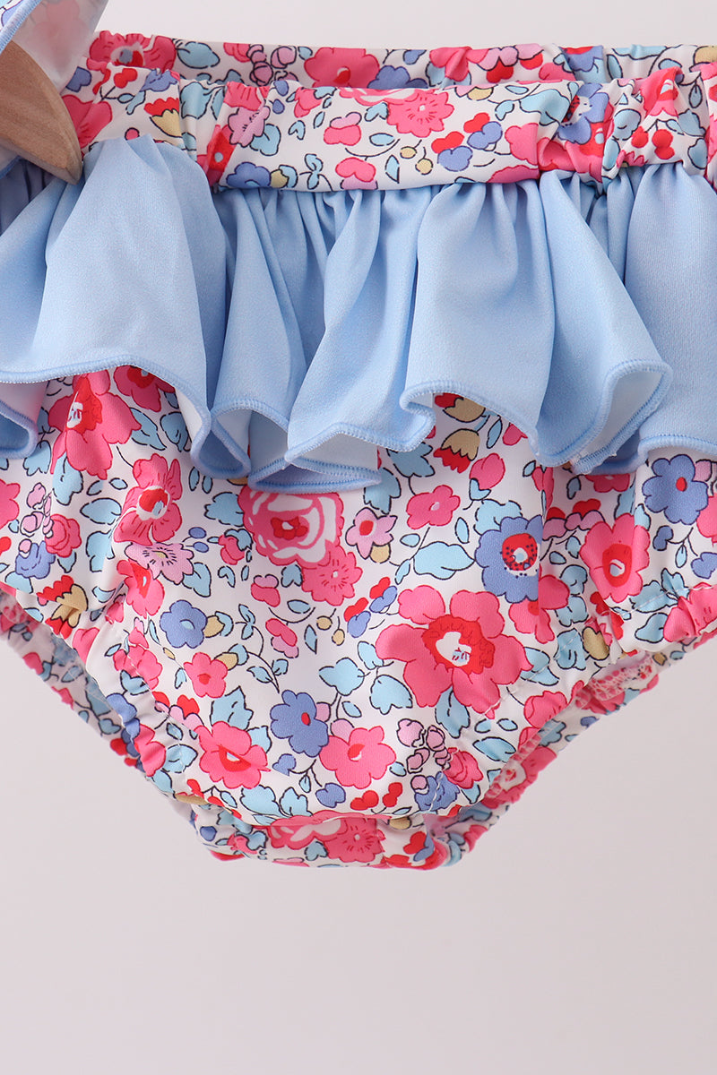 Bluebell Blossoms Swim Set | UPF 50+