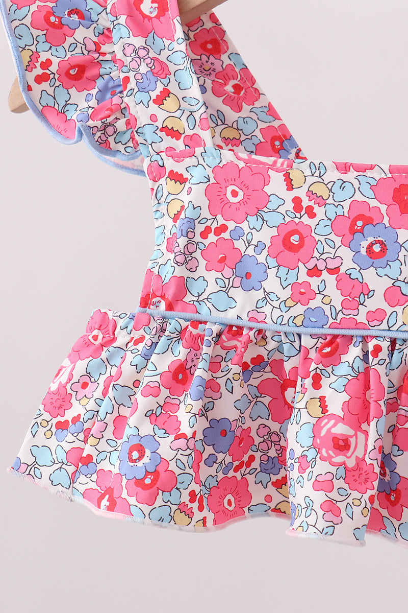 Bluebell Blossoms Swim Set | UPF 50+