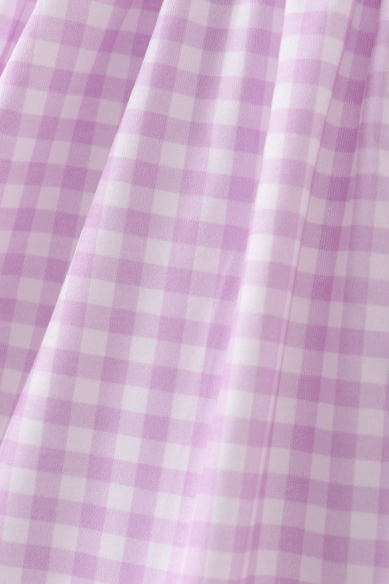 Wildflower Wishes Gingham Dress