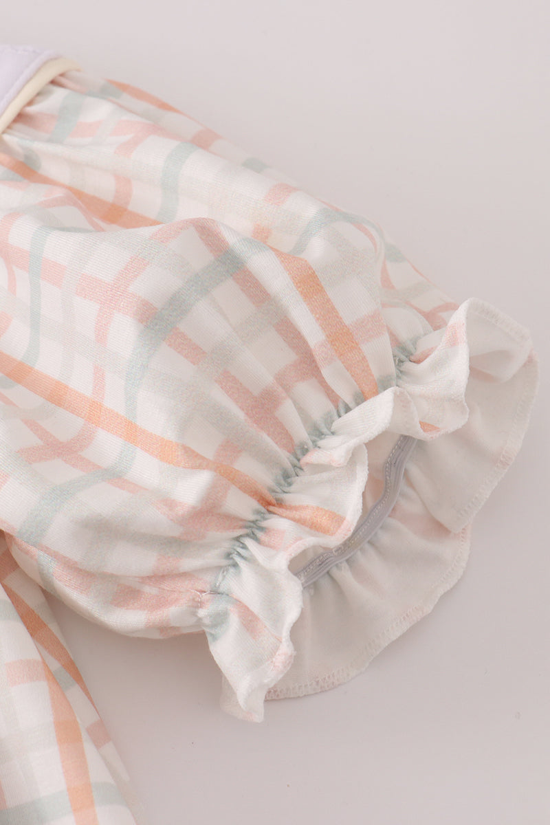 Pumpkins Pastels French Knot Shorts Set