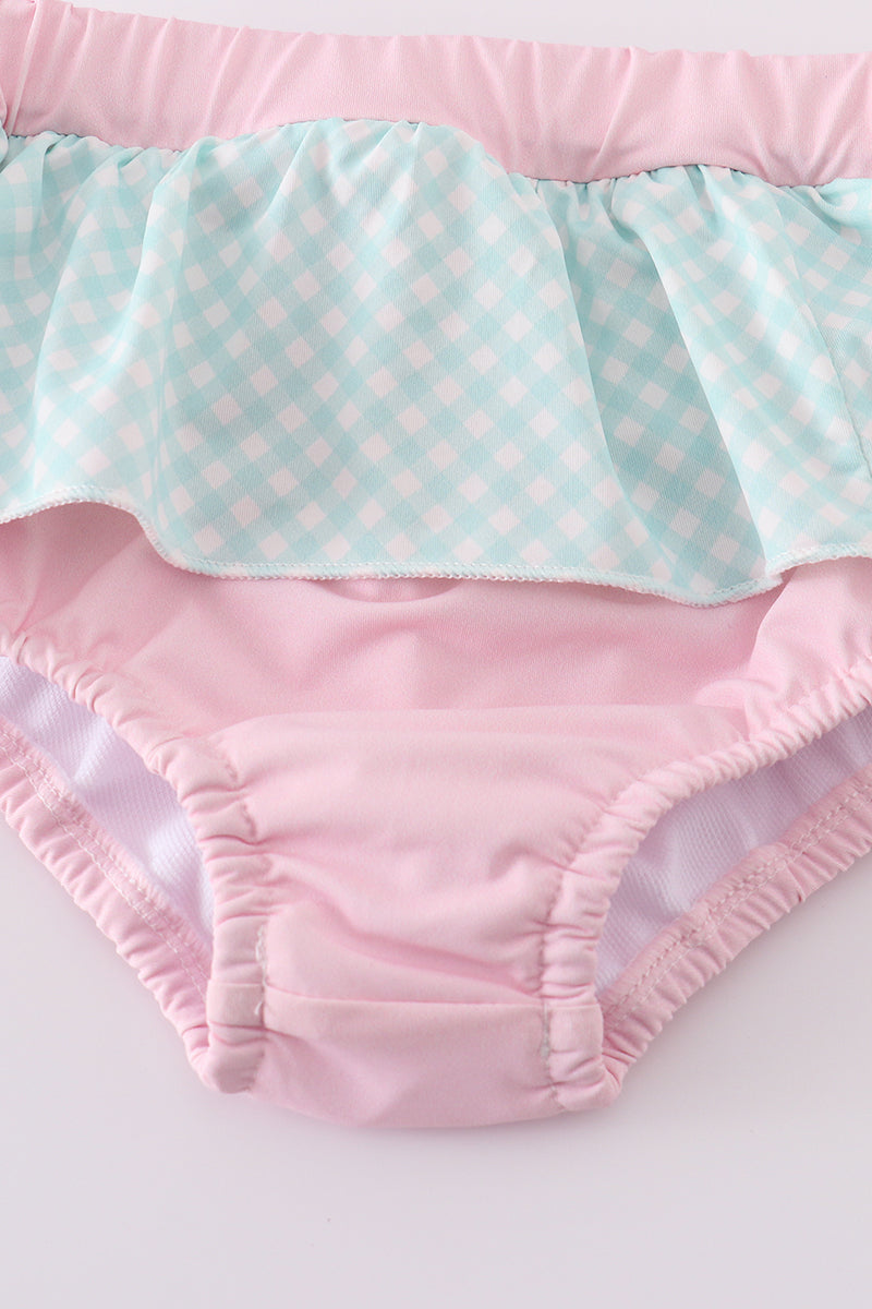 Embroidered Princesses Two-Piece Swimsuit