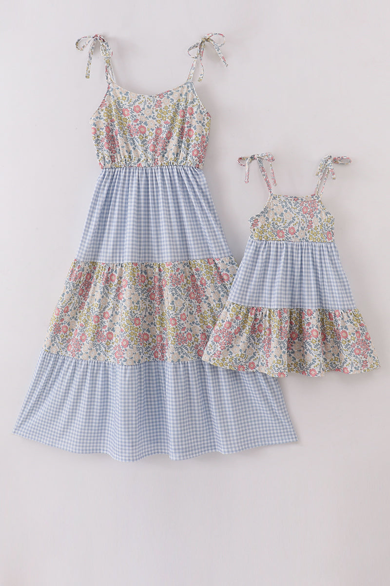 Pastel Wildflowers Mom and Me Dresses