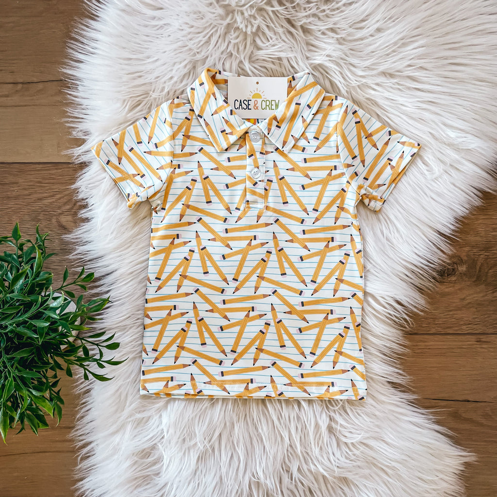 The Write Stuff Polo Shirt by Case & Crew