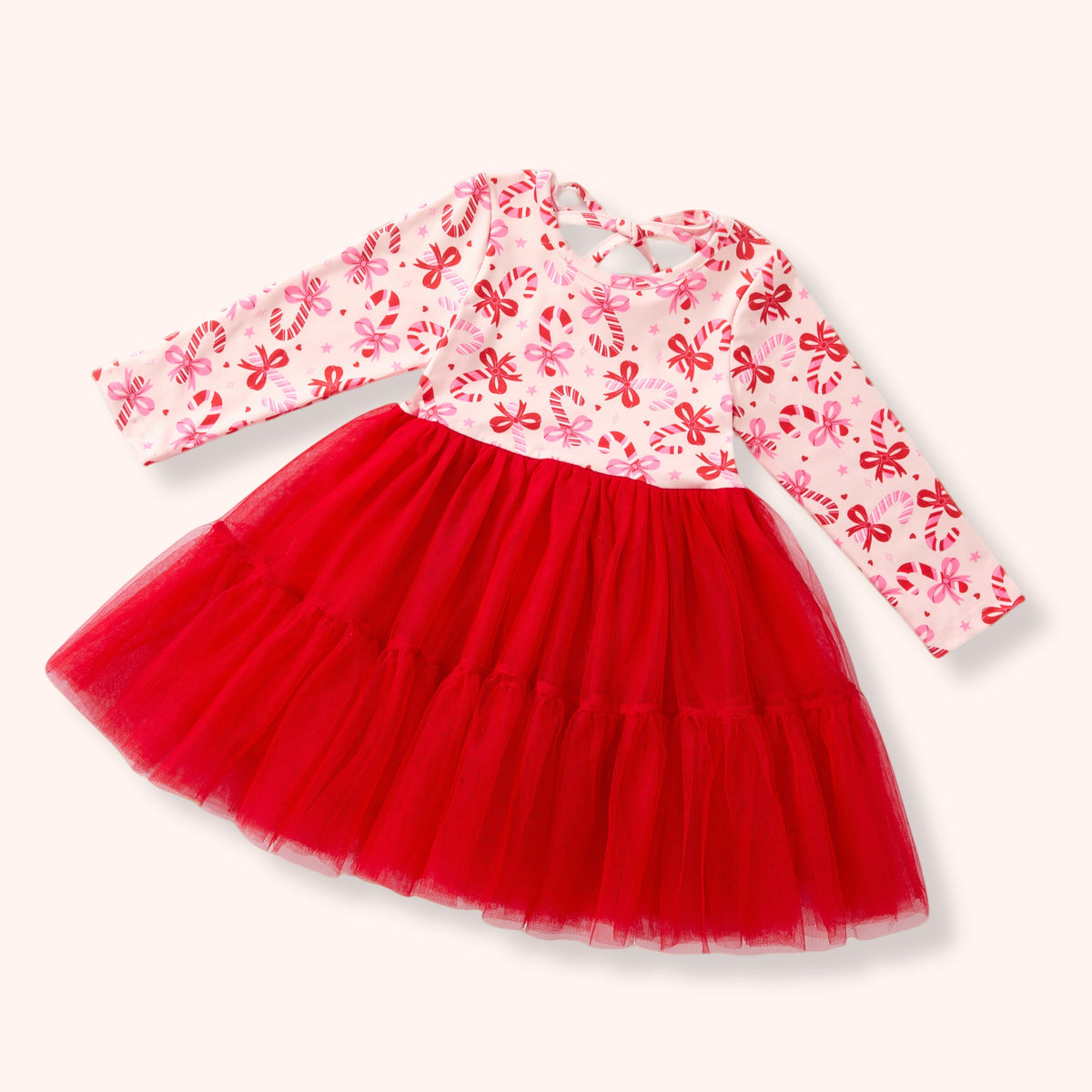 Candy Cane Cutie Tulle Dress | Pete and Lucy