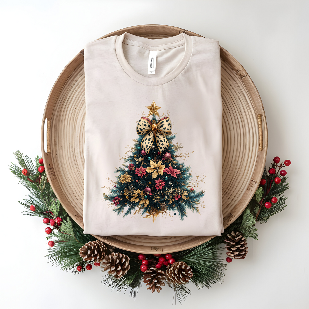 Glitter Christmas Tree | Graphic Tee