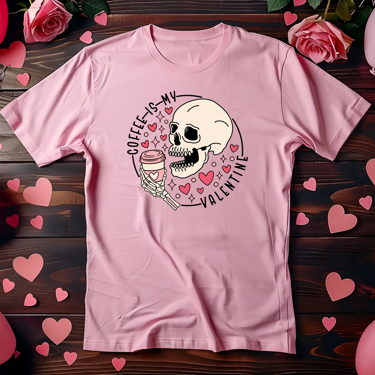 Coffee is my Valentine | Graphic Tee