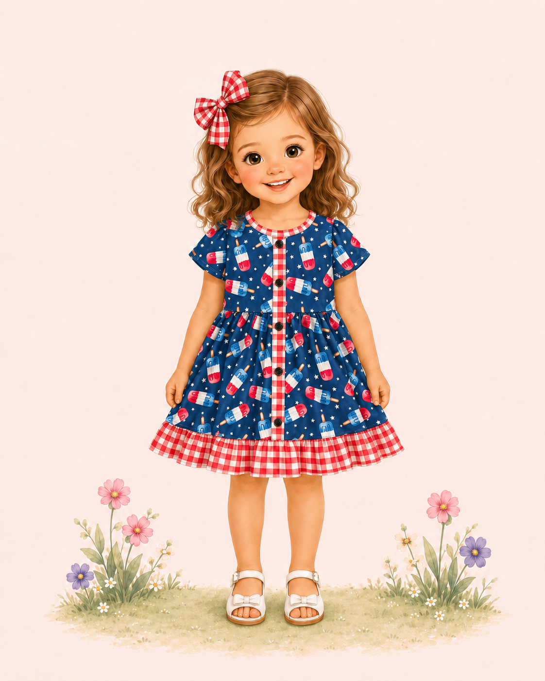 Americana Bomb Pops Dress |TwoCan