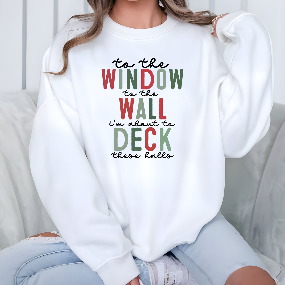 Window Wall Deck | Graphic Sweatshirt