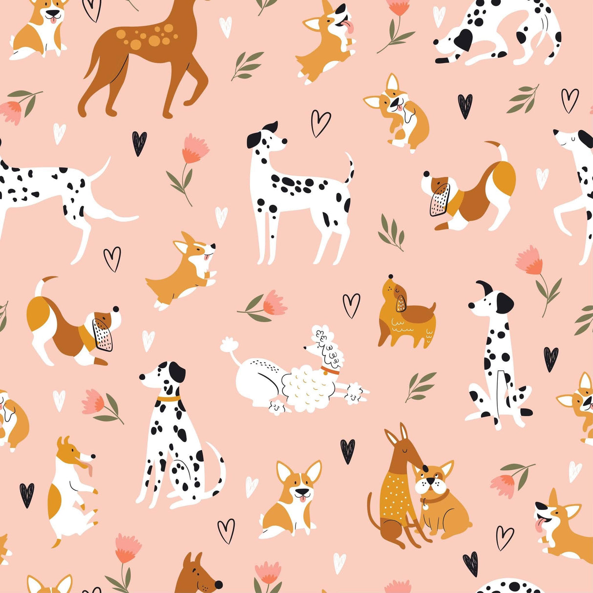 Playful Paws Baby Girl Romper | Pete + Lucy