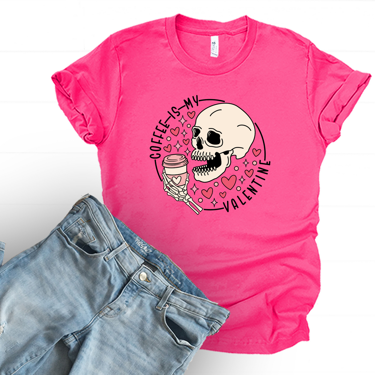 Coffee is my Valentine | Graphic Tee