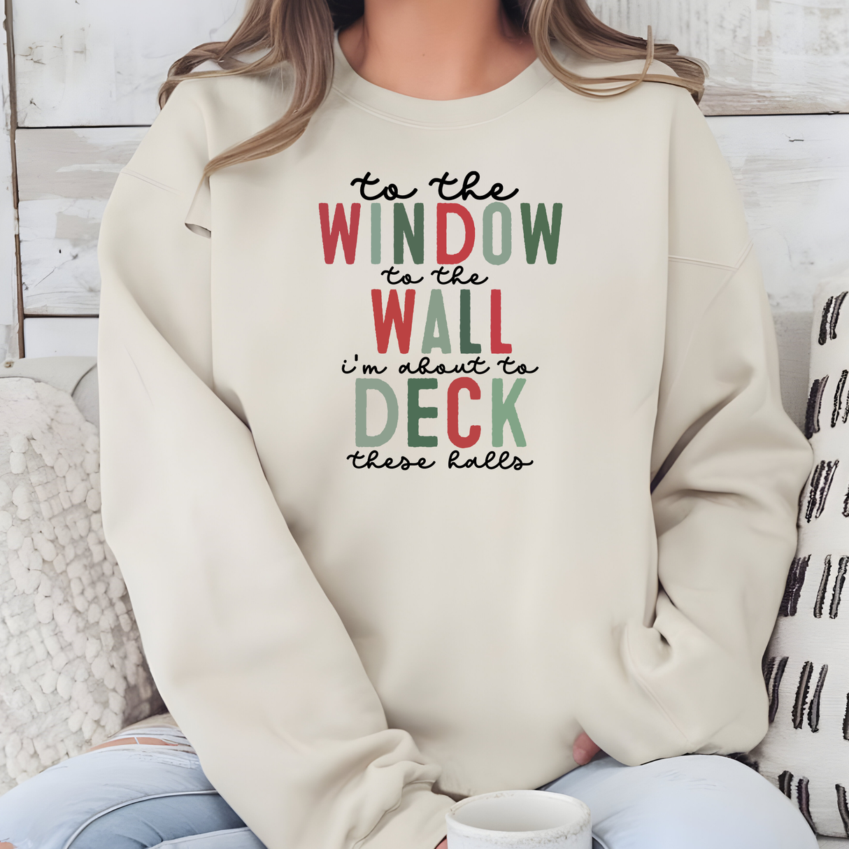 Window Wall Deck | Graphic Sweatshirt