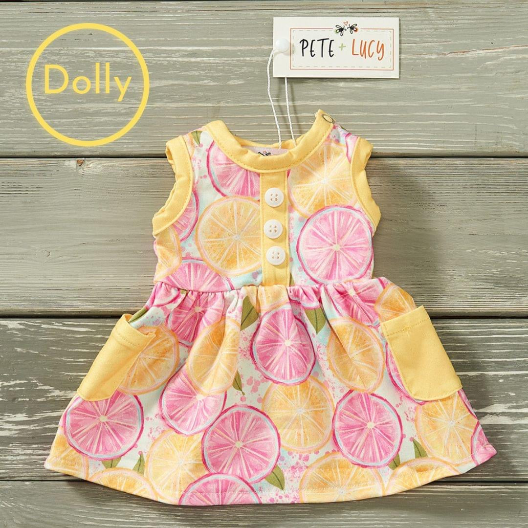 Lemon Burst Dolly Dress by Pete and Lucy