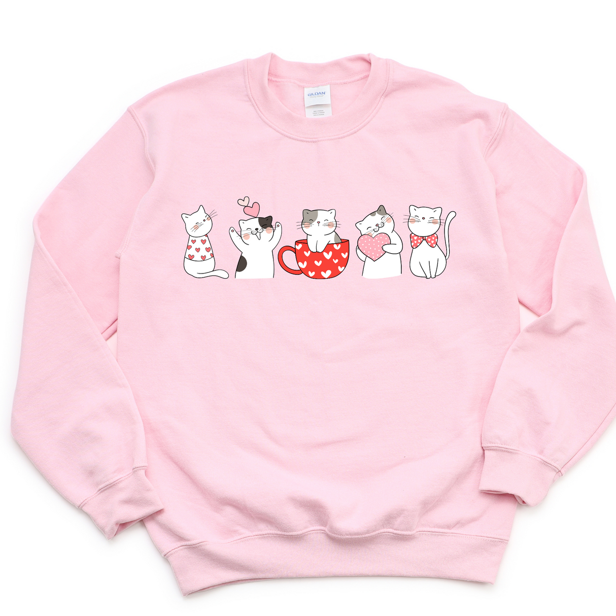 Valentine Cats | Graphic Tee or Sweatshirt