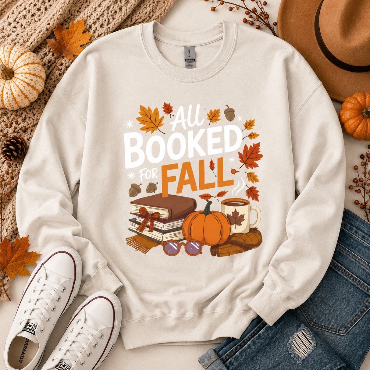 Booked for Fall Tee or Sweatshirt | Women's