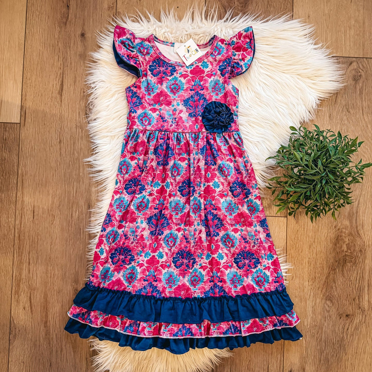 Jewel Paisley Maxi Dress | TwoCan