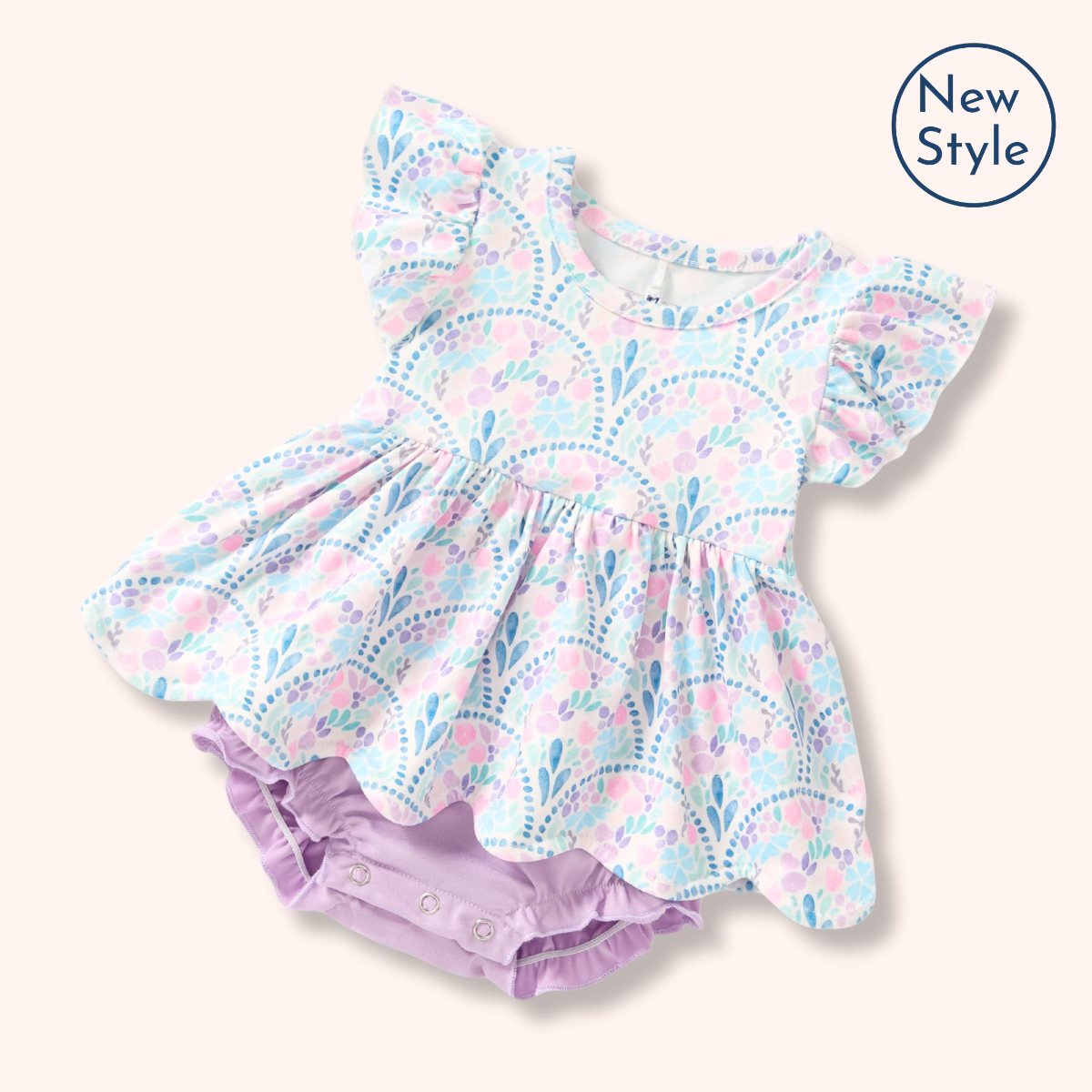 Graceful Garden Baby Bubble | Pete + Lucy