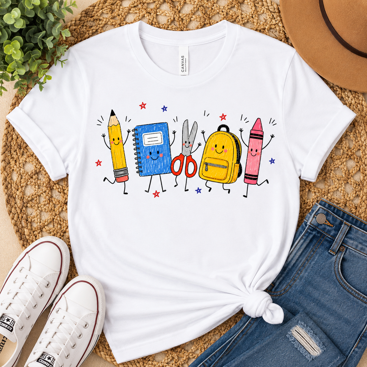 Teacher Back to School Graphic Tee | Women's