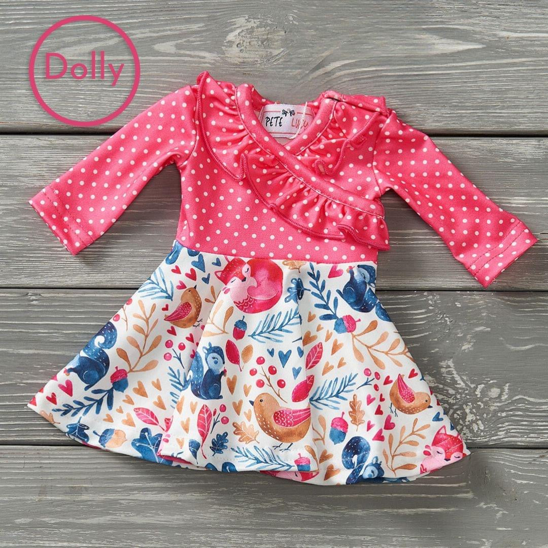 Forest Friends Doll Dress for 18" Dolls | Pete + Lucy