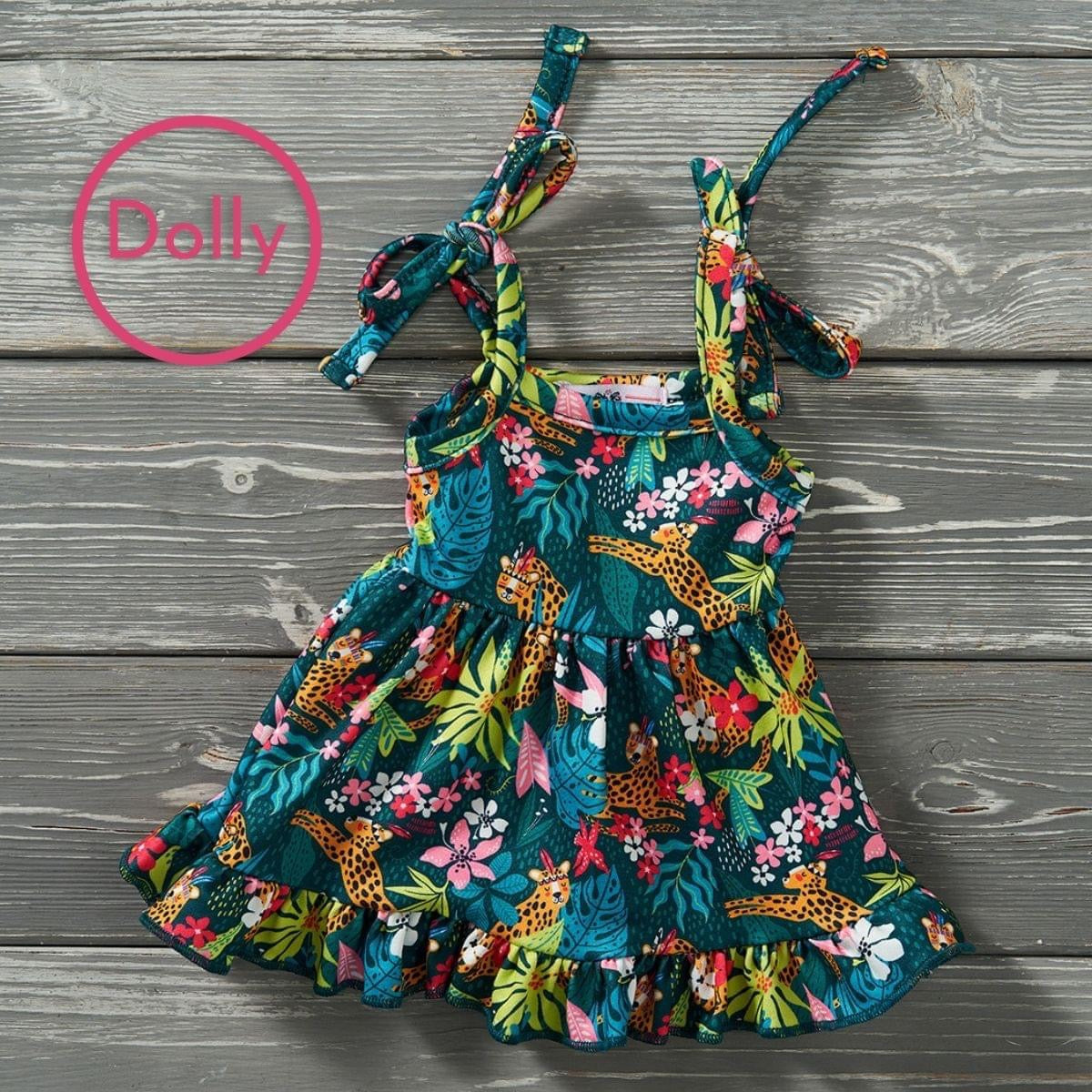 Jungle Haven Dolly Dress by Pete and Lucy