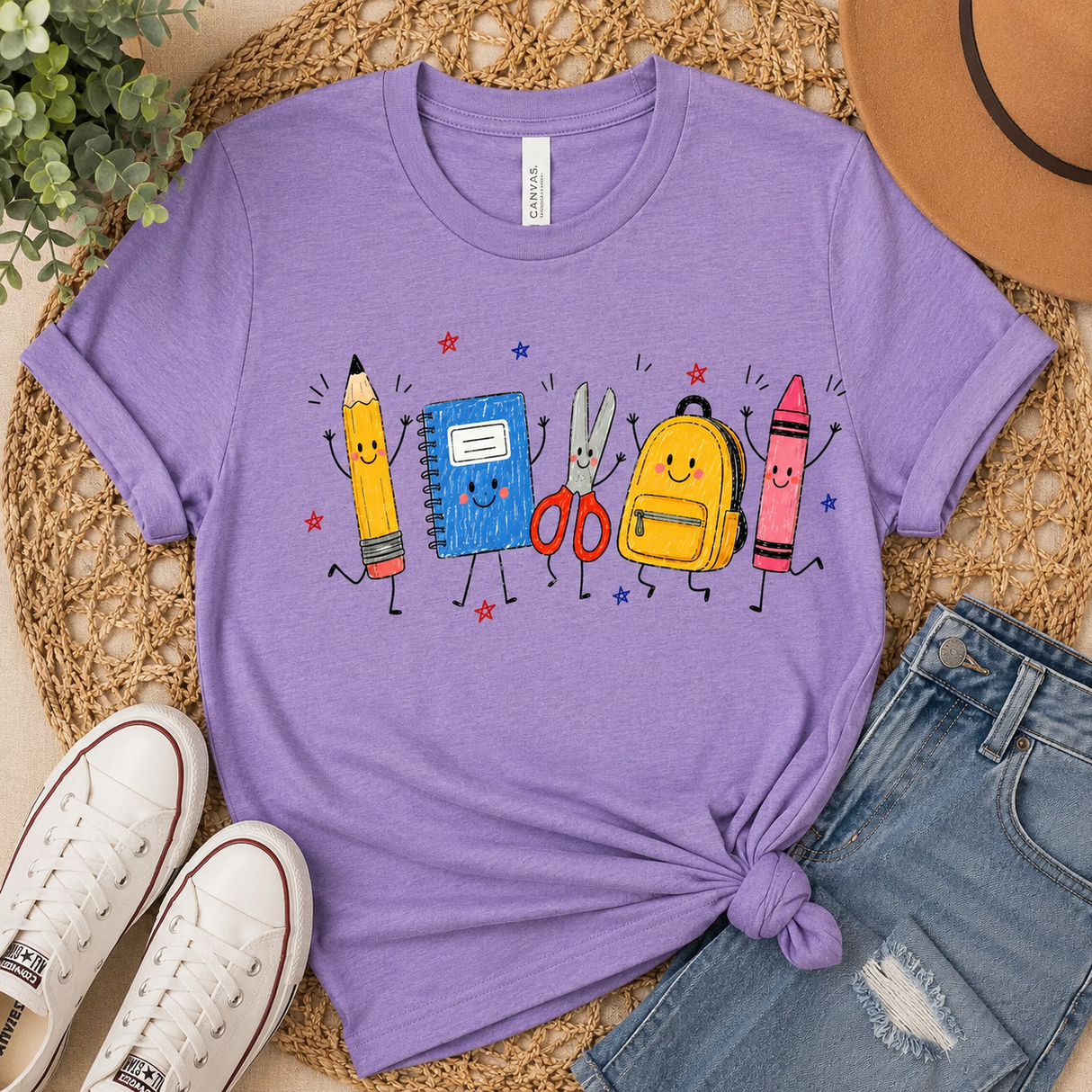 Teacher Back to School Graphic Tee | Women's