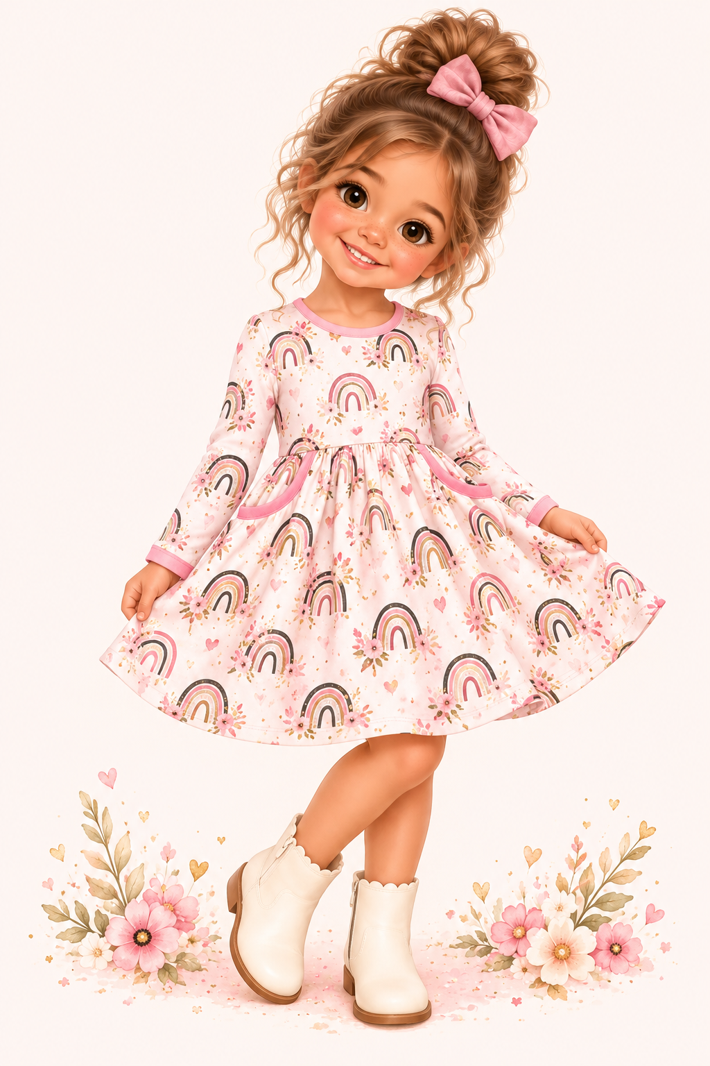 Painted Sky Dress | Pete + Lucy