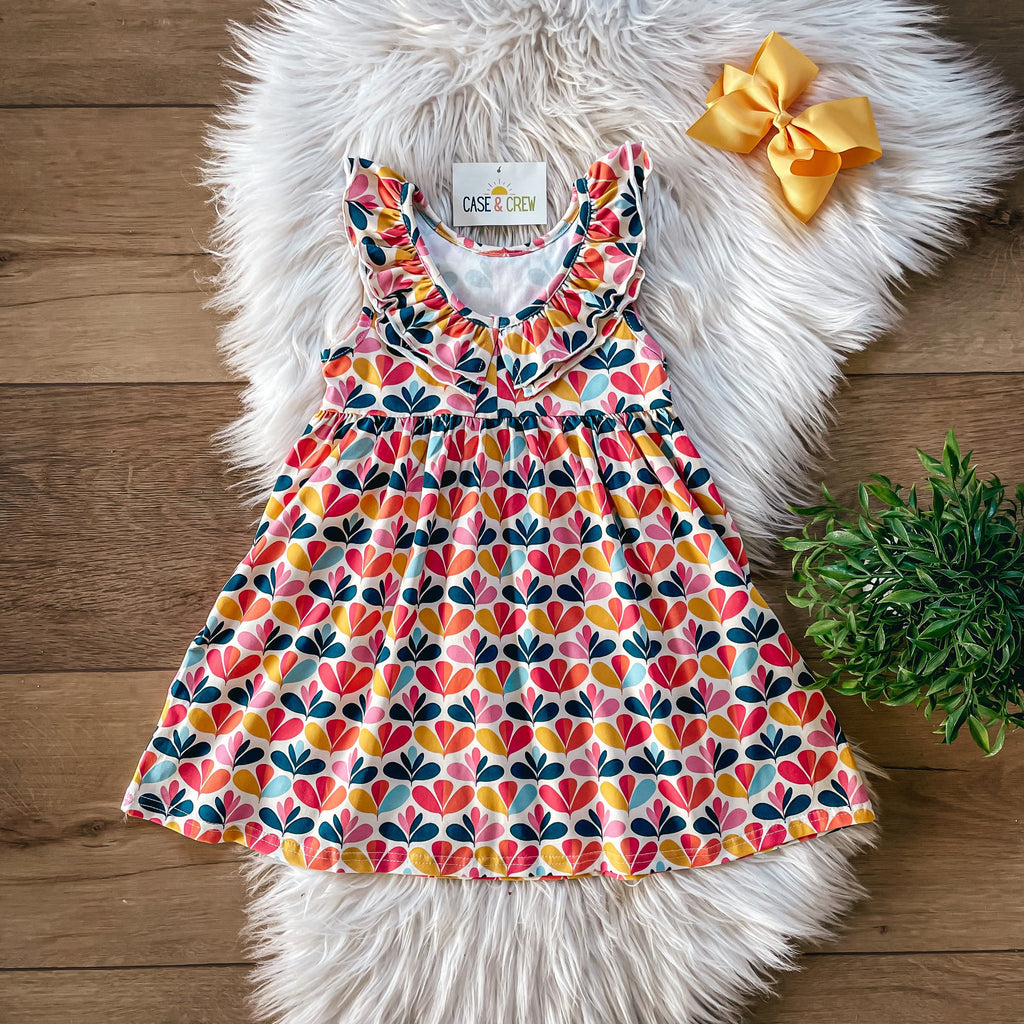 Retro Spring Floral Dress by Case & Crew