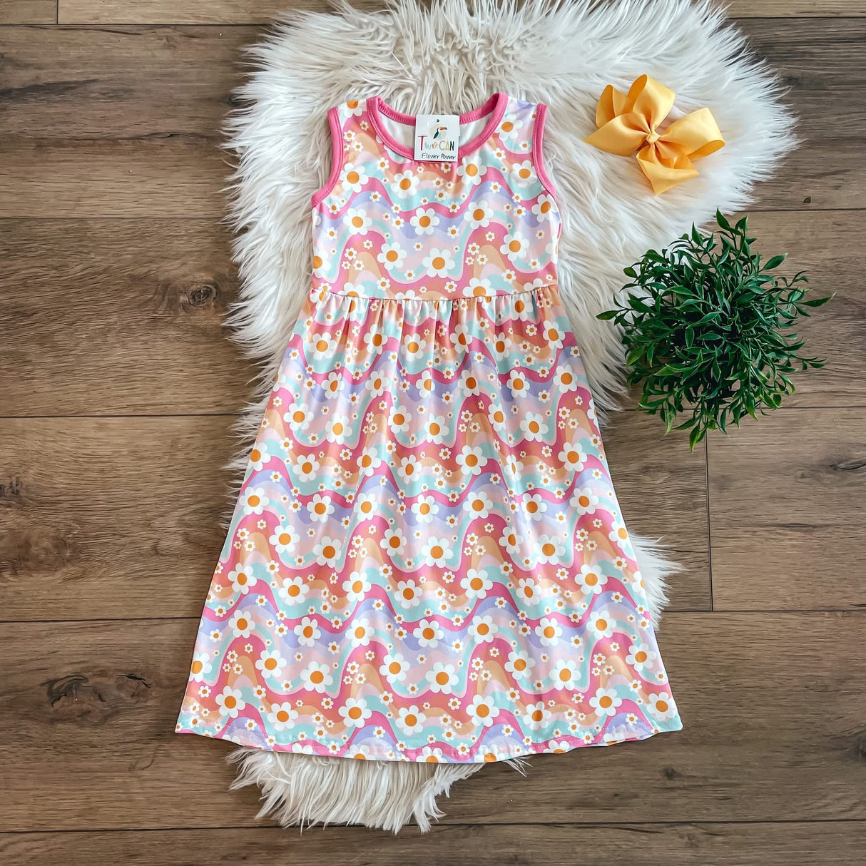 Groovy Daisies Maxi Dress | Twocan