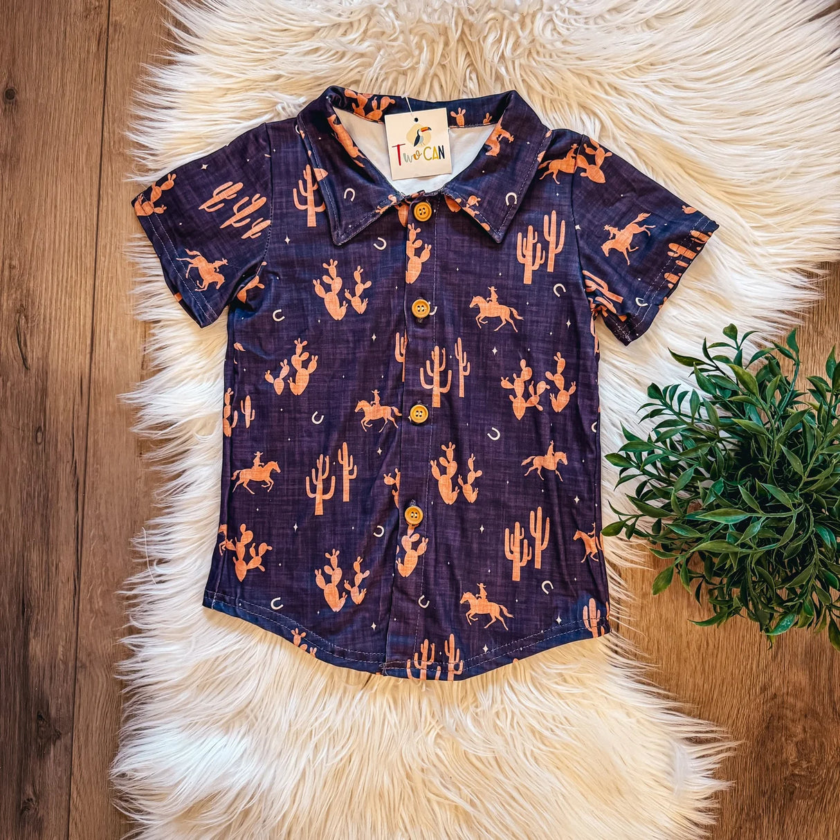 Desert Cowboy Button Down Shirt | TwoCan