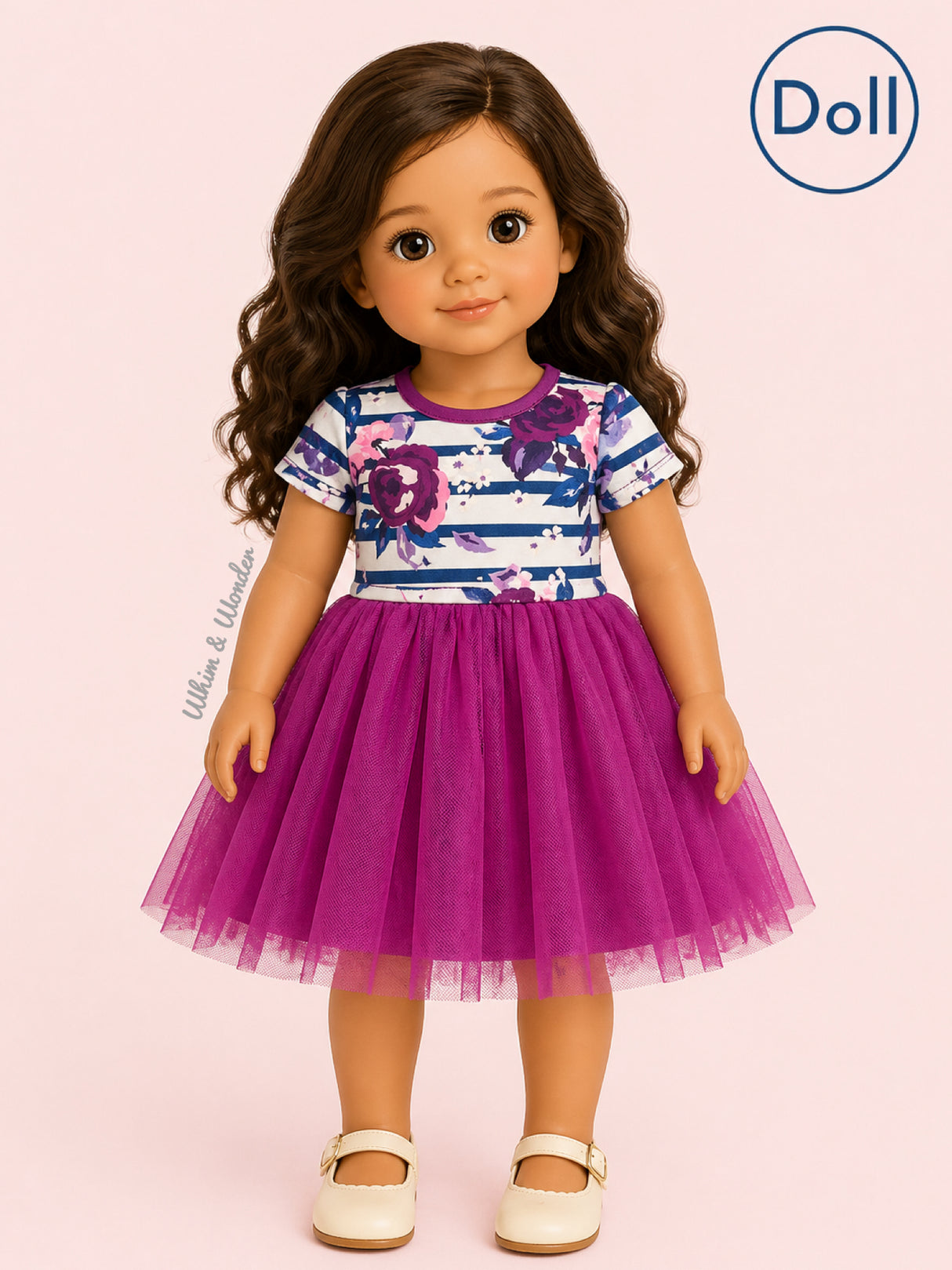 Botanic Beauty Doll Dress for 18" Dolls | Pete + Lucy