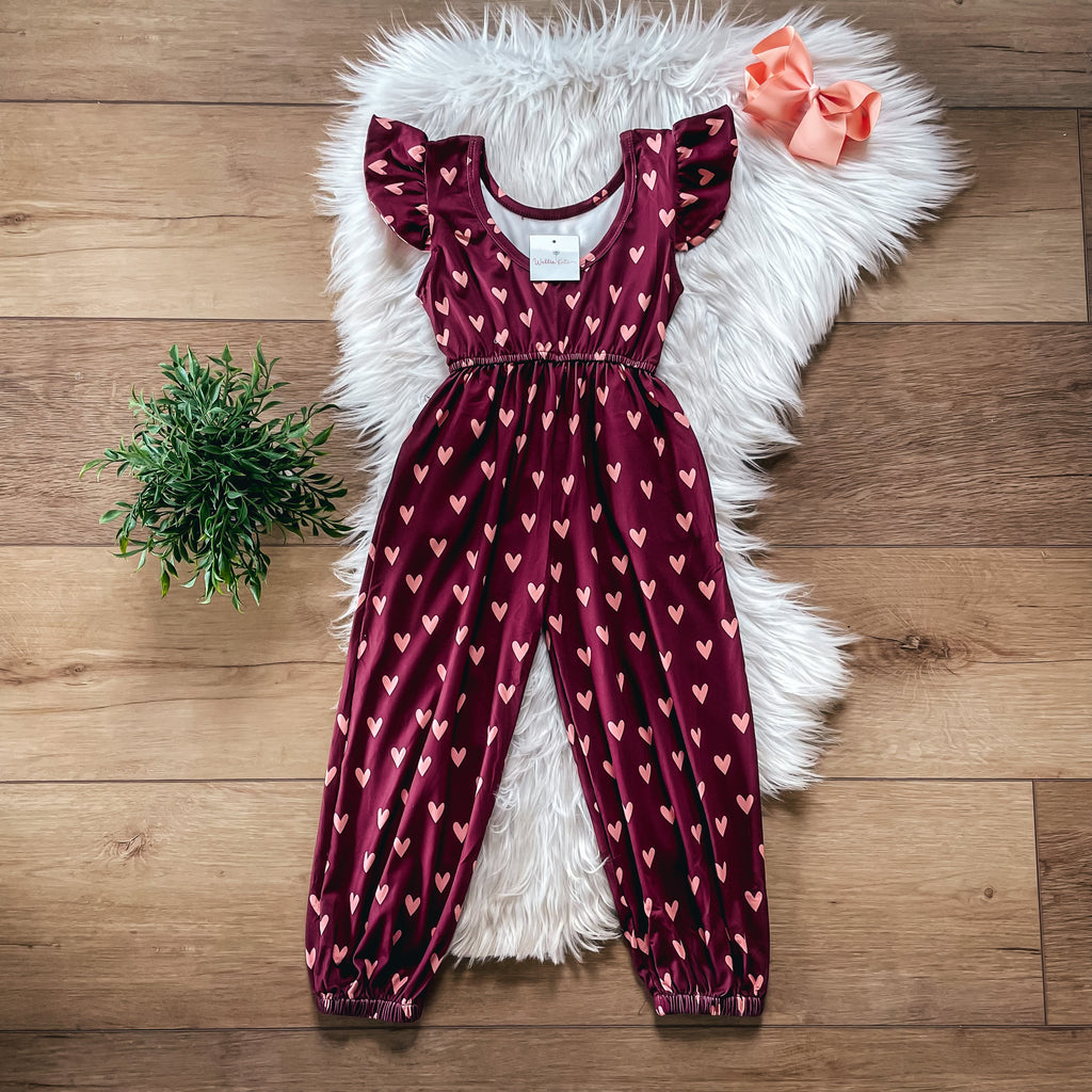 Valentine Jumpsuit by Wellie Kate