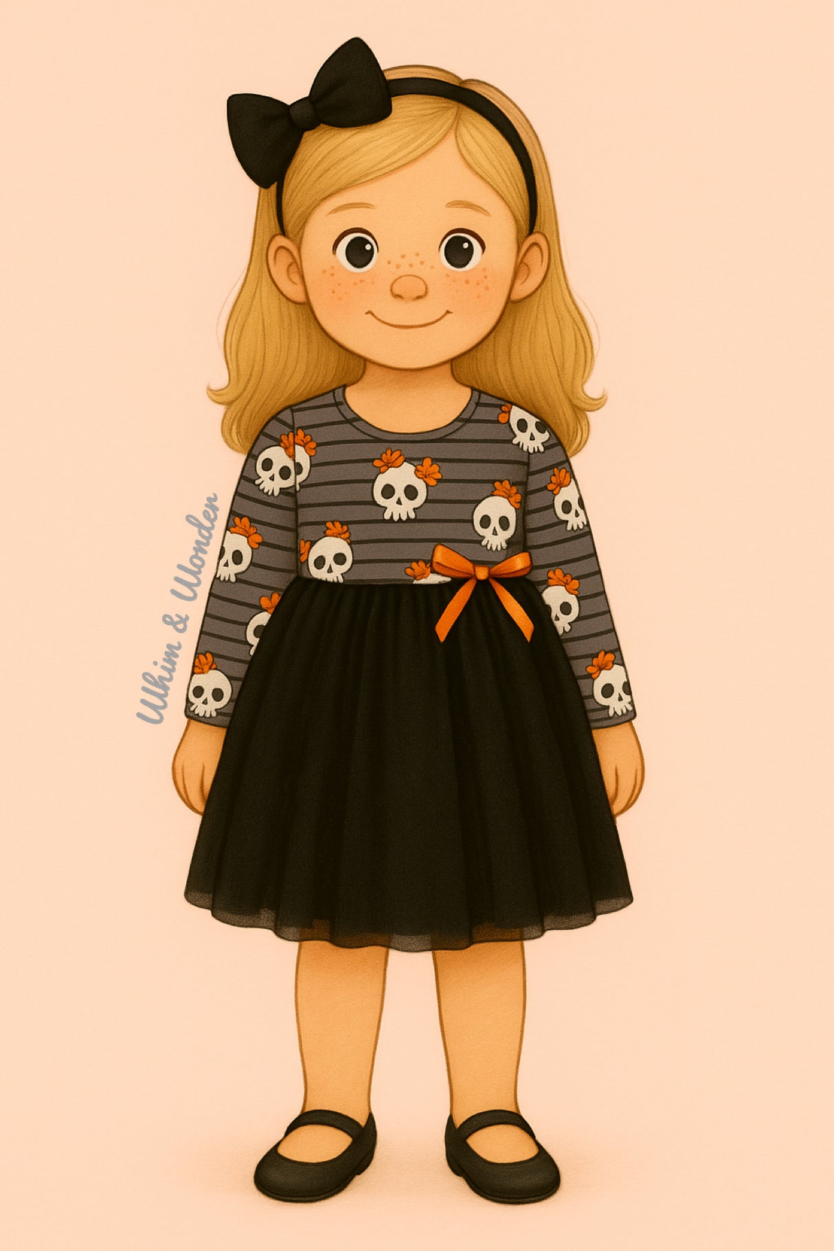 Sugar Skulls Tulle Dress | Wellie Kate