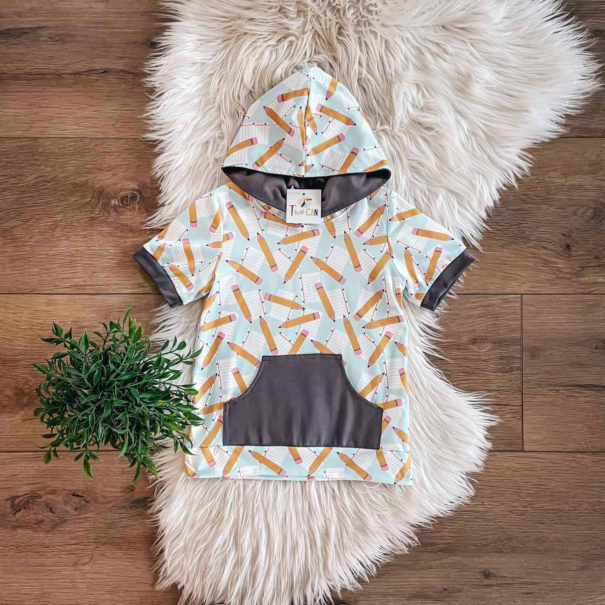 Pencil & Paper Hooded Shirt | Twocan