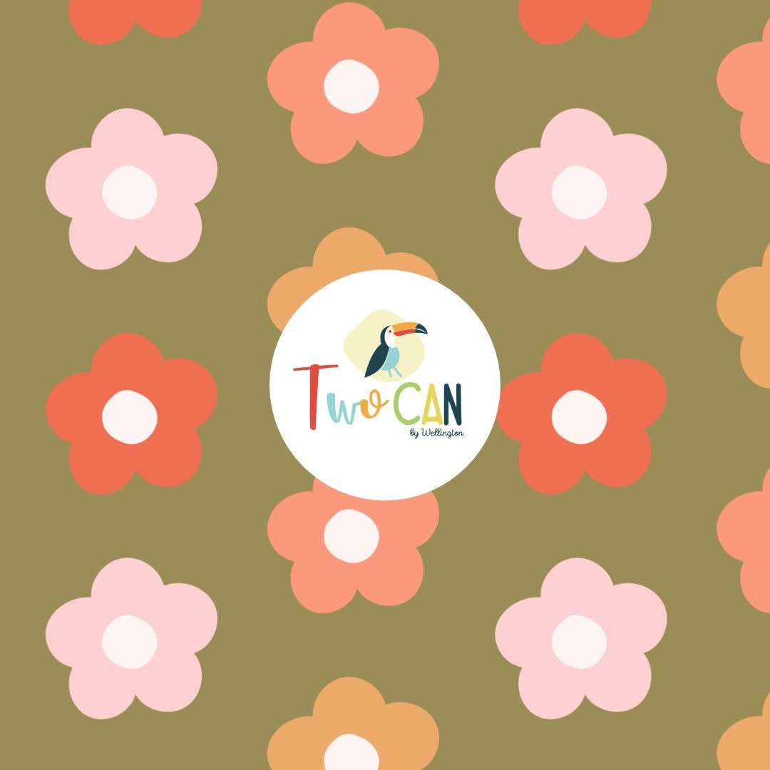 Funky Floral & Stripes Skort Set | Twocan