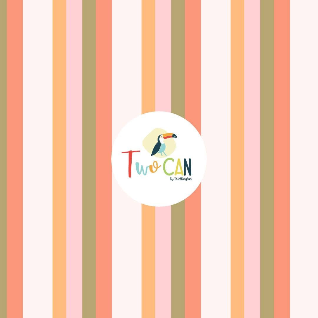 Funky Floral & Stripes Skort Set | Twocan