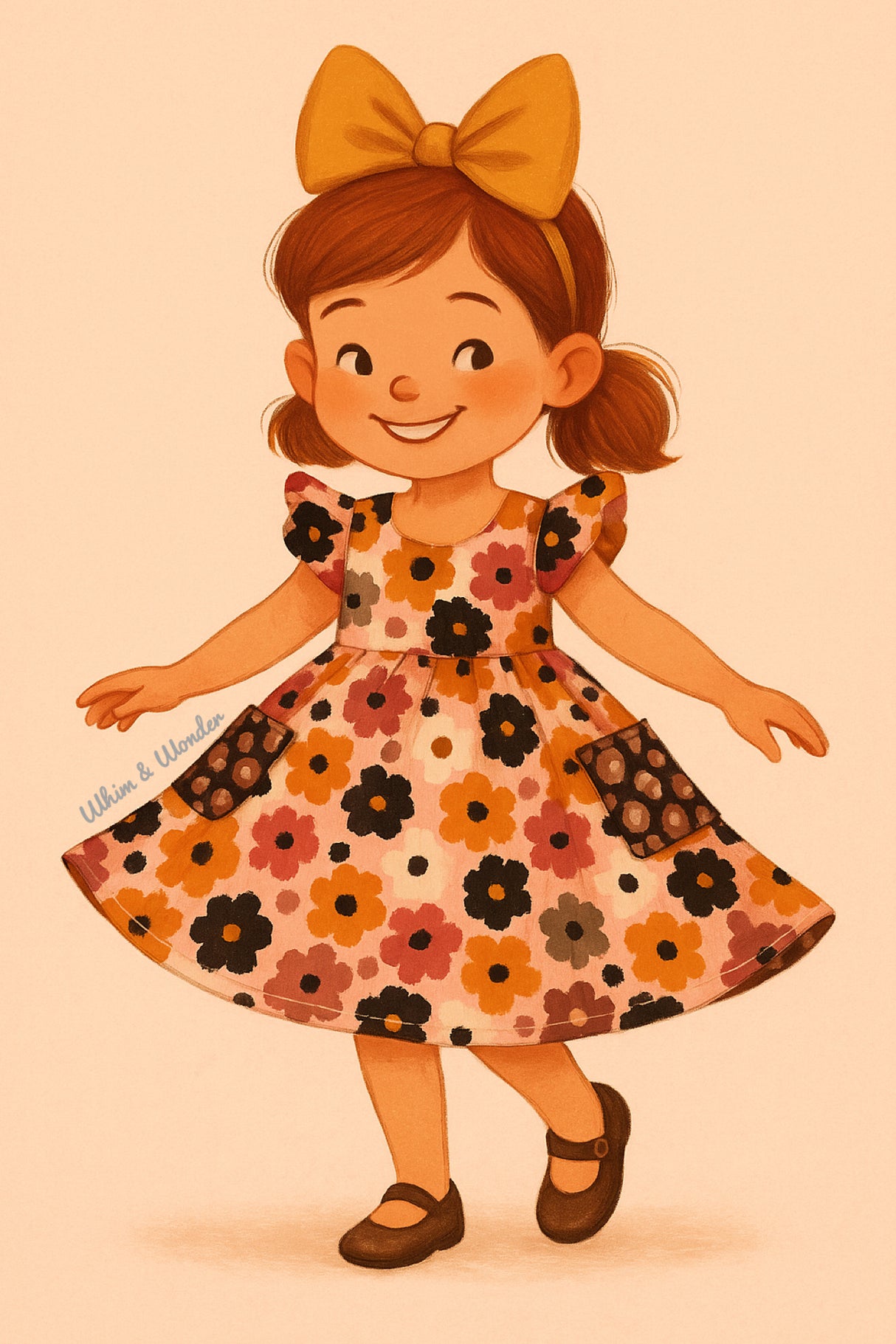 Leopard Floral Dress | Twocan