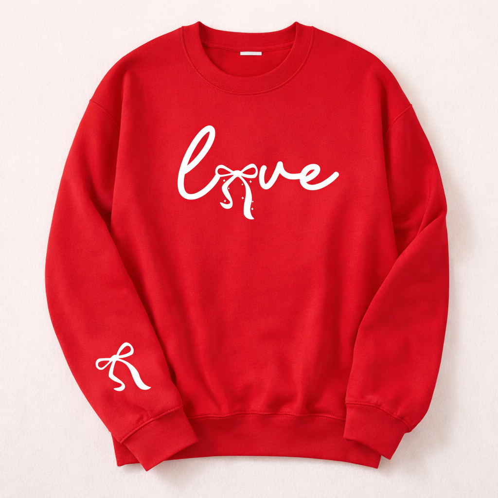 Love Bow Sweatshirt