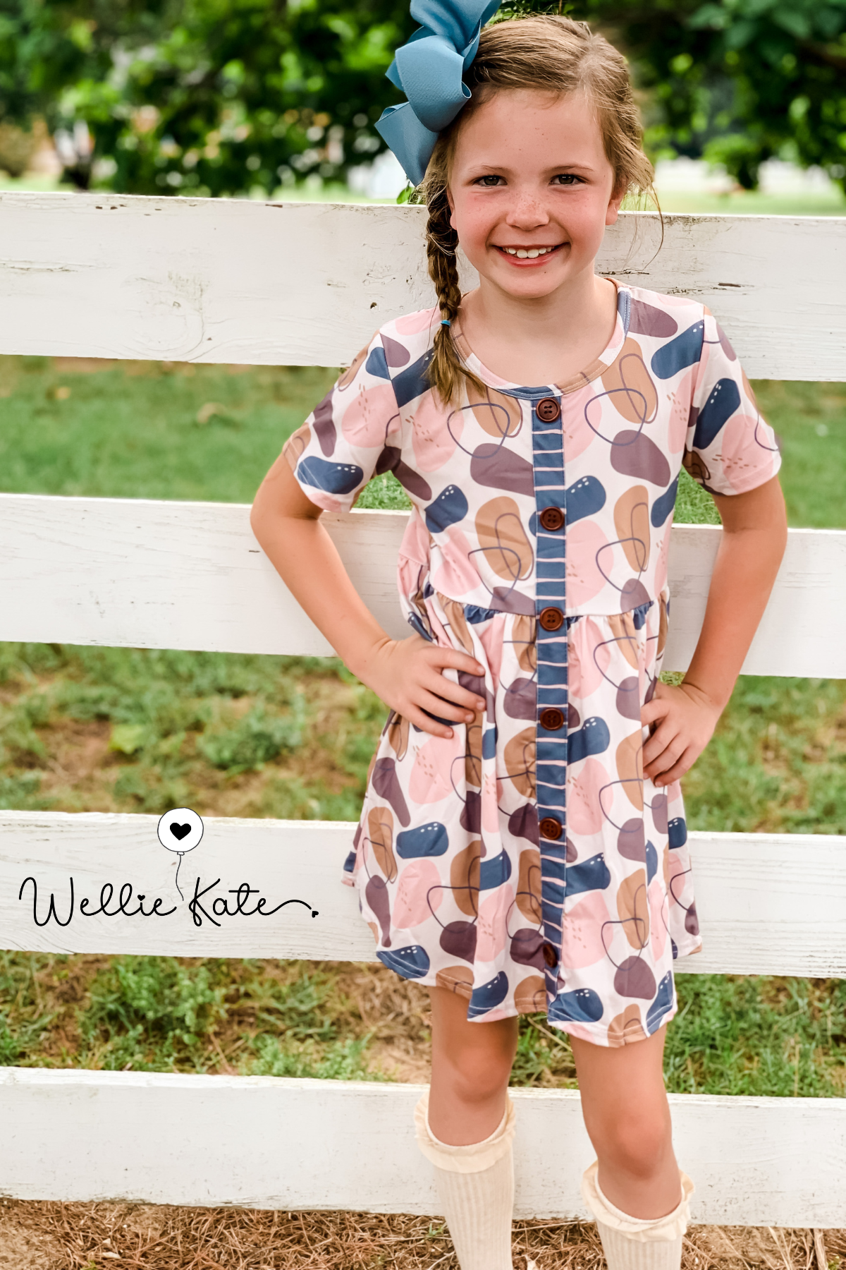 Mod Abstract Dress by Wellie Kate