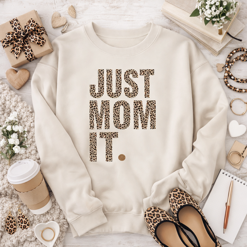 Just Mom It Cheetah Sweatshirt | Women’s