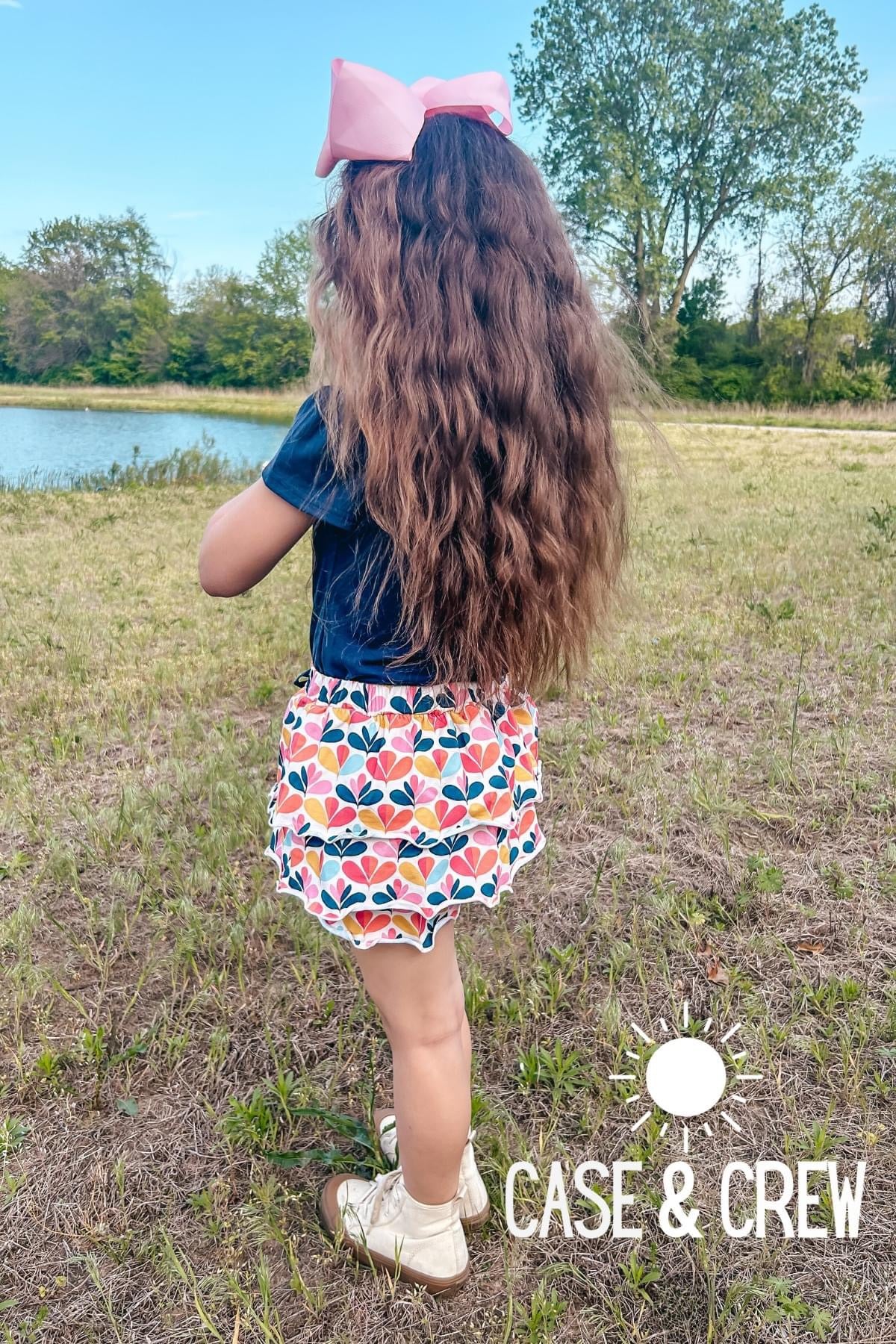 Retro Spring Floral Two-Piece Set by Case & Crew