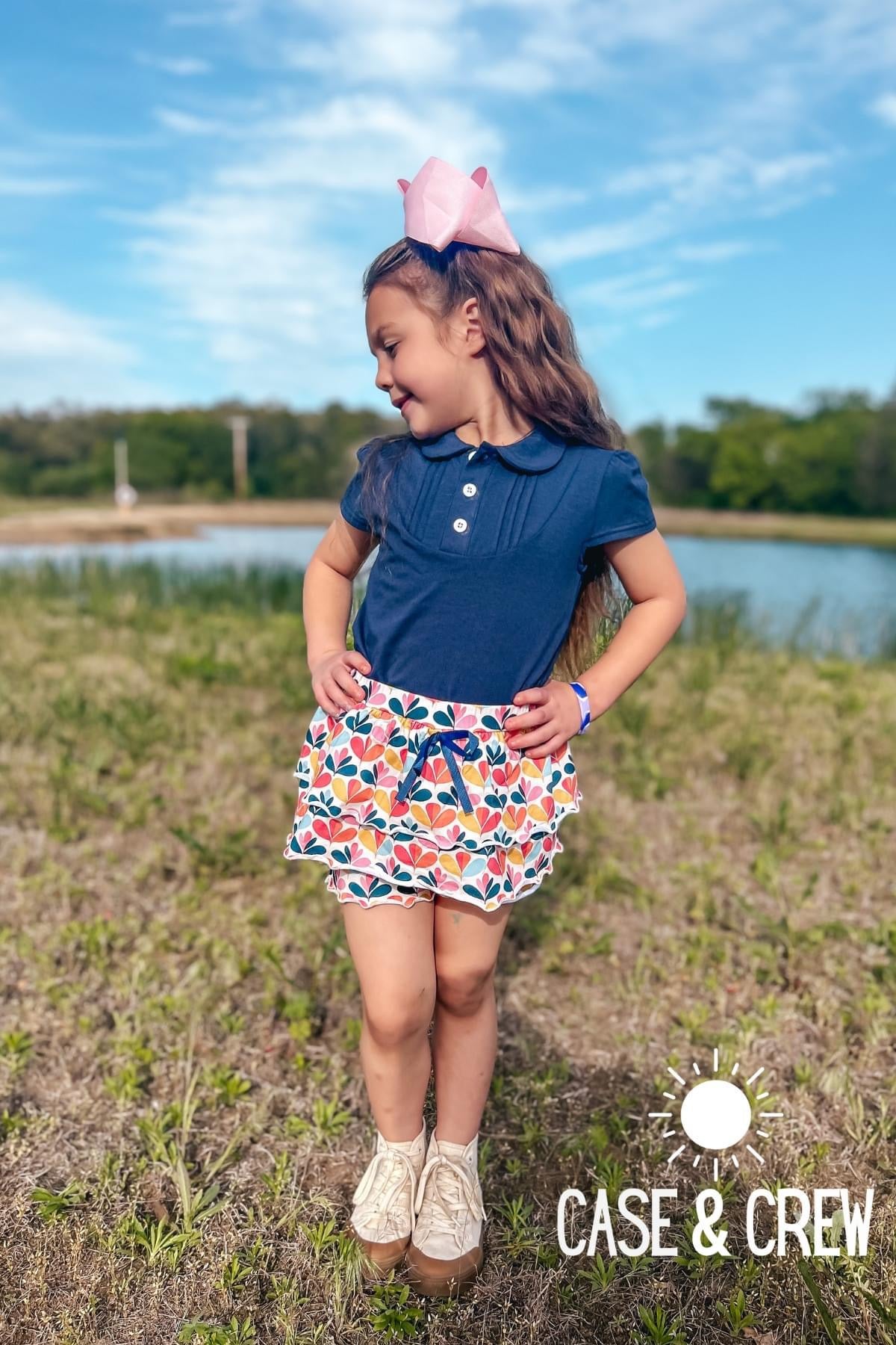 Retro Spring Floral Two-Piece Set by Case & Crew