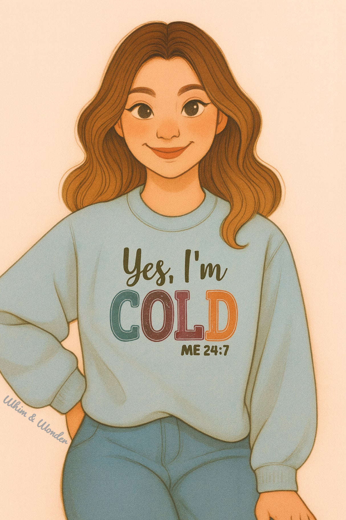 Cold 24/7 | Graphic Sweatshirt