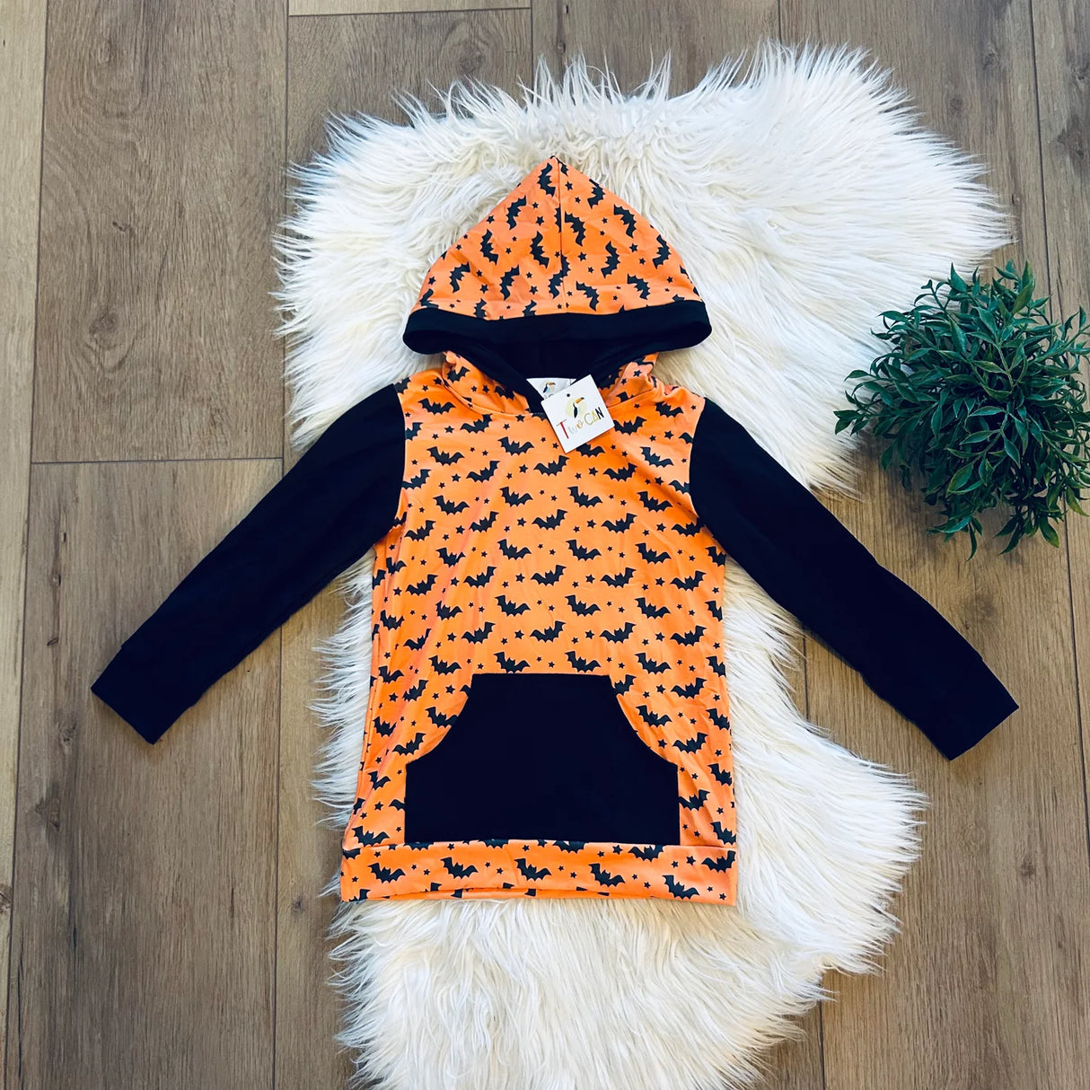 Spooky Bats Hooded Shirt | Twocan