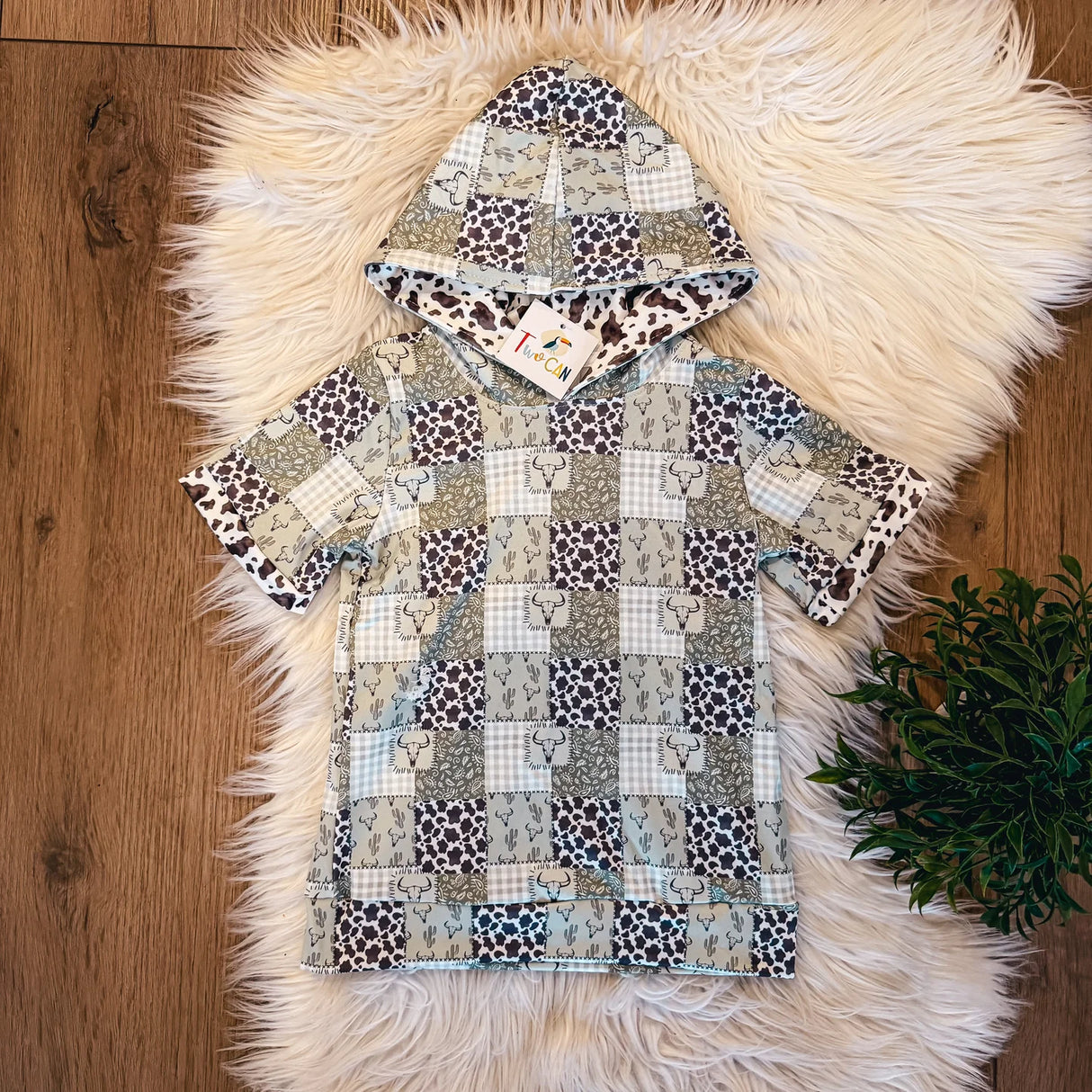 Sage & Stitches Hooded Shirt | TwoCan