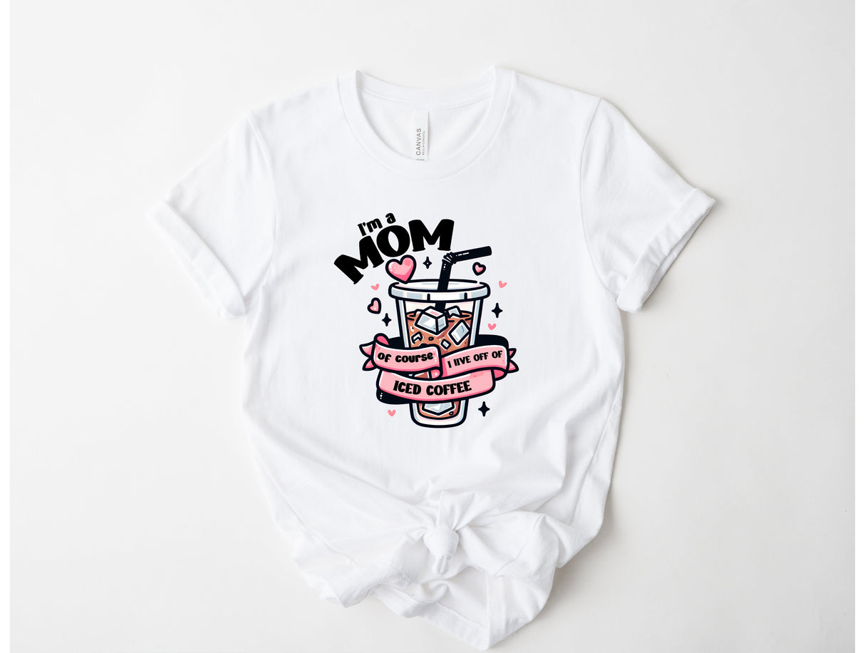 Live off of Iced Coffee | Graphic Tee