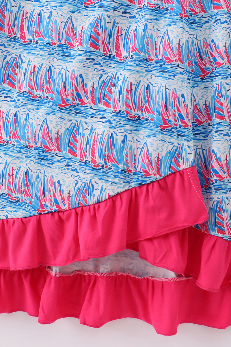 Sailboat Serenade Mom & Me Dress