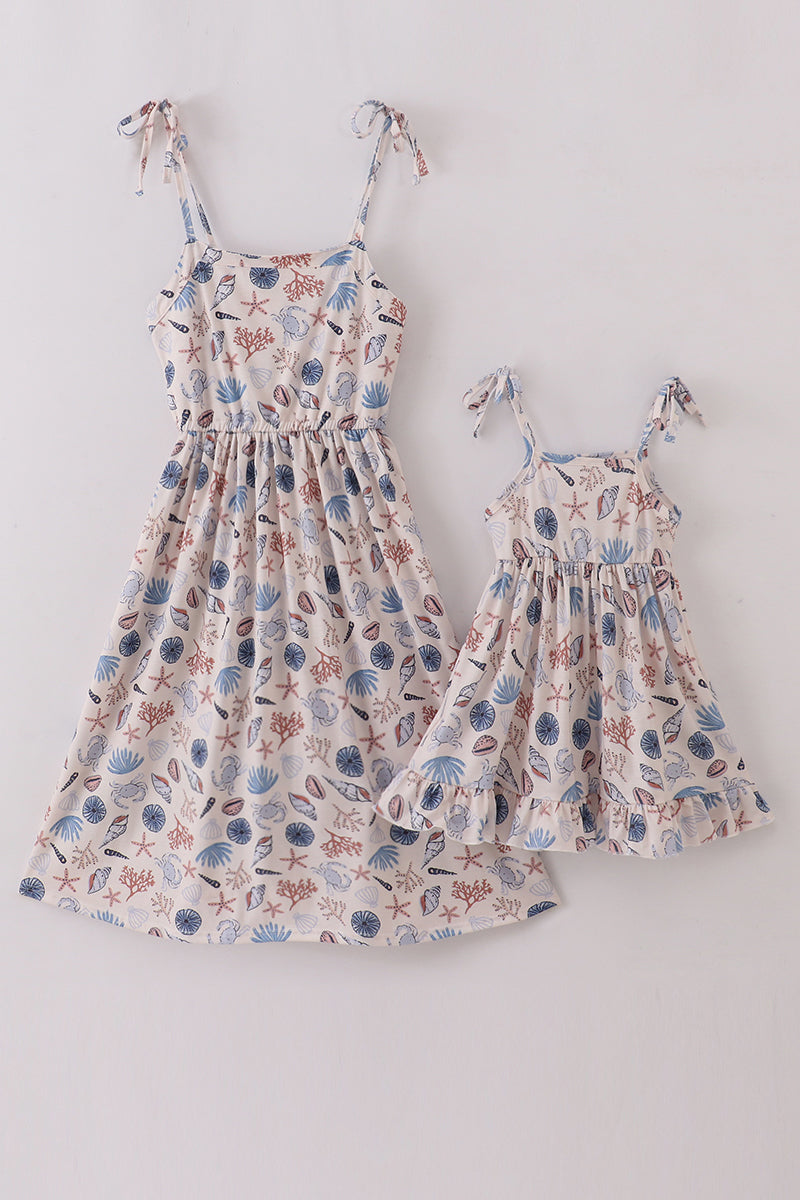 Beachy Waves Mom and Me Dresses